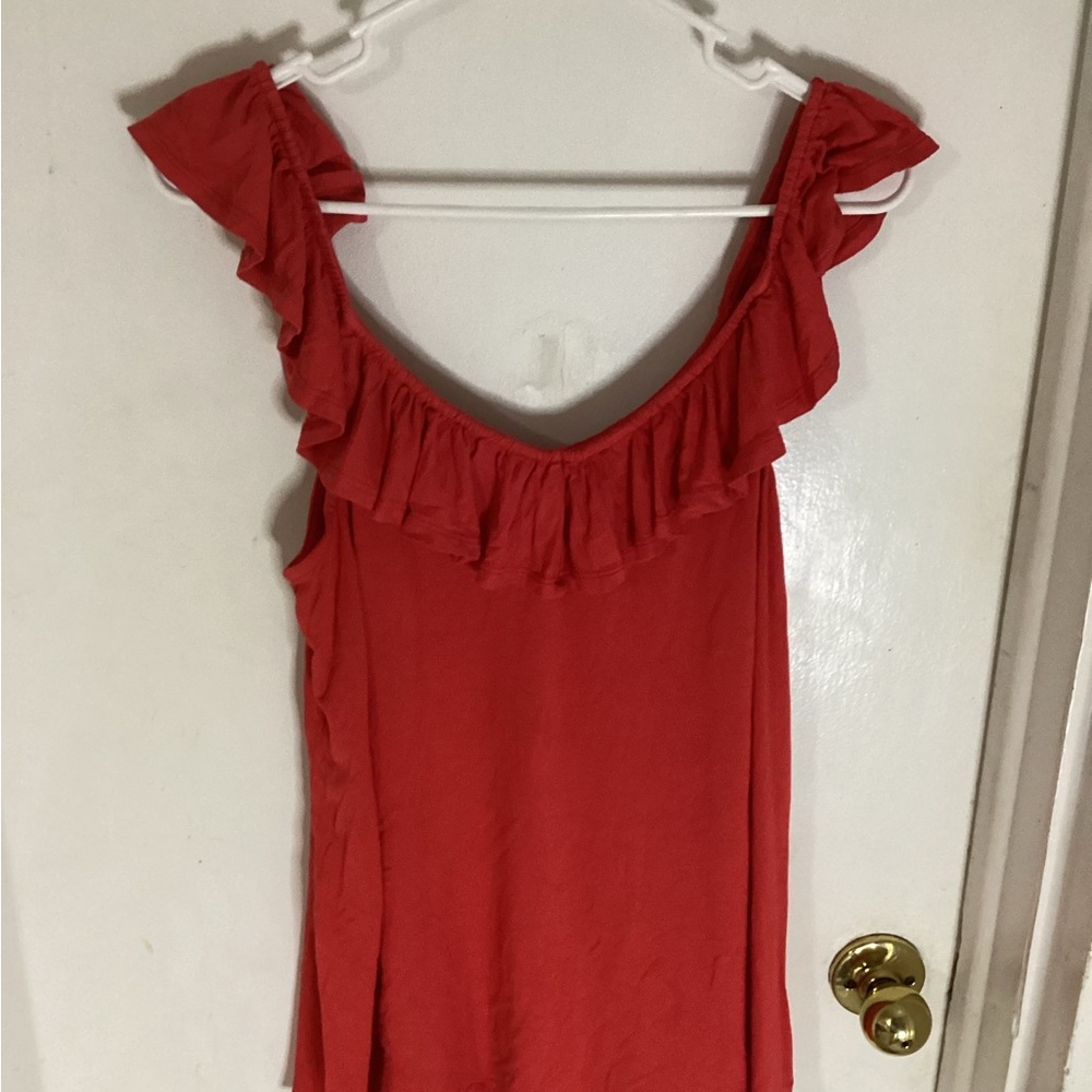 Torrid womens ruffle top tank size 1